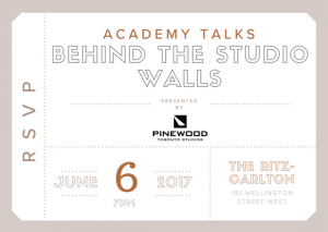 ACADEMY TALKS_ Behind the Studio Walls