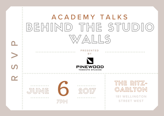 ACADEMY TALKS_ Behind the Studio Walls