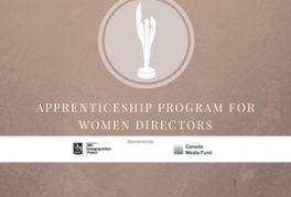 Applications Open | Apprenticeship Program for Women Directors