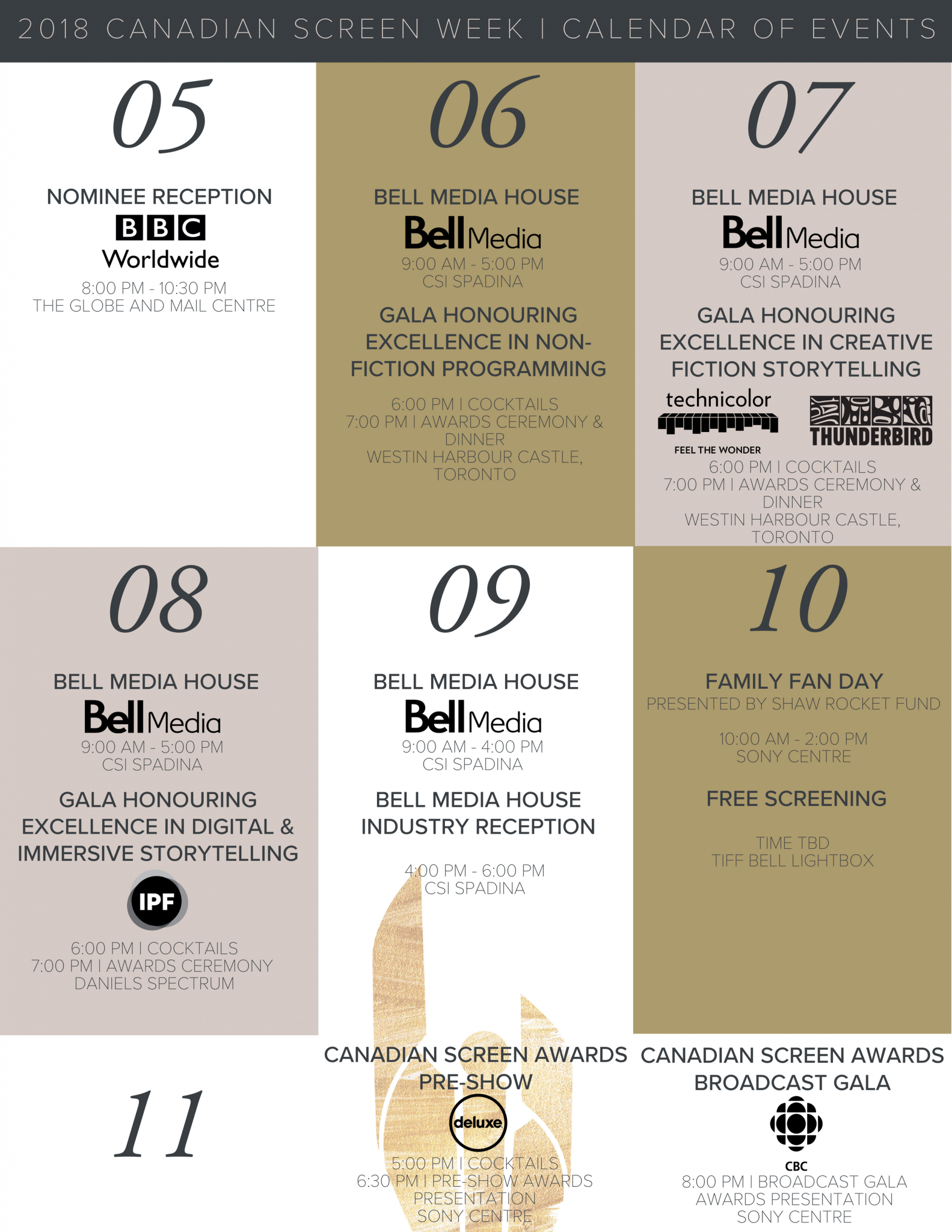 2018 CSW _ Calendar of Events 01j Academy.ca Academy.ca