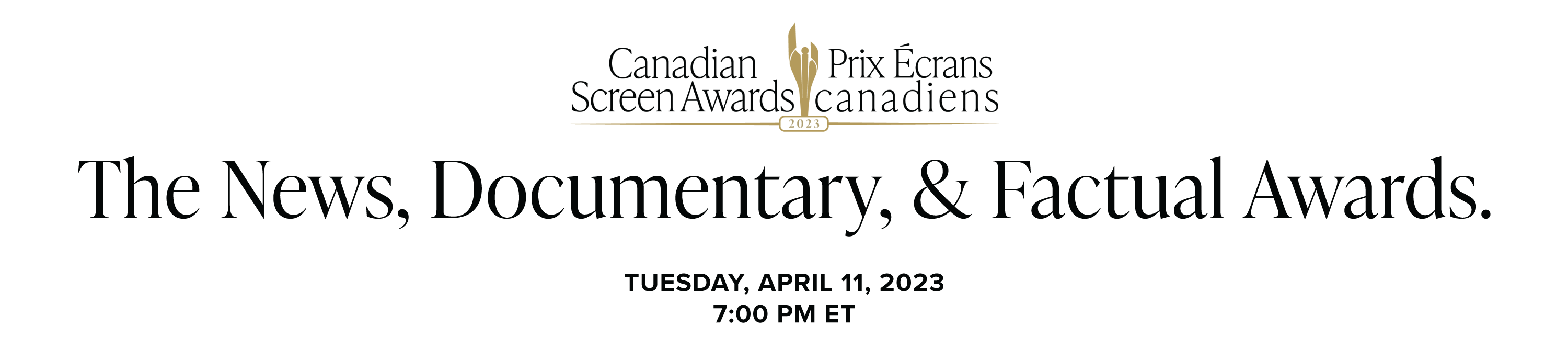 The News, Documentary, and Factual Awards